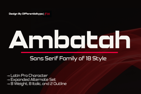 Ambatah Font Review: A Bold Sans Serif for Web Design