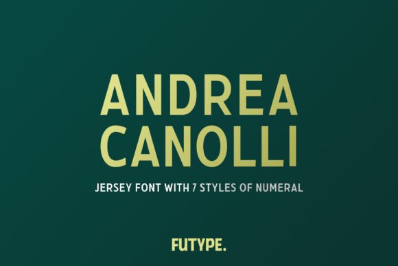 Andrea Canolli: A Bold Typeface for Digital Impact