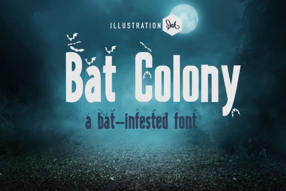 Bat Colony: A Hand-Crafted Sans Serif for Editorial Design