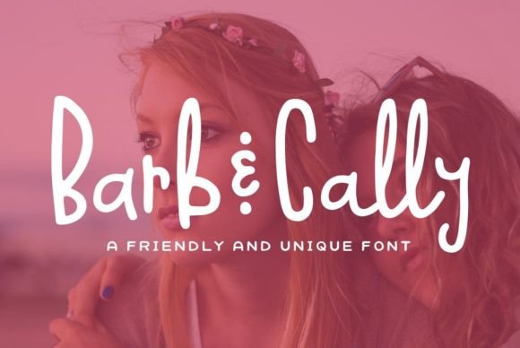 Bringing Barb and Cally Font to Life in Handmade Shops