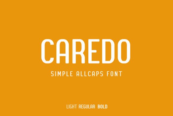 Caredo: A Minimalist Sans Serif Font for Modern Web Design