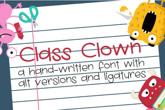 Class Clown: A Slim Sans Serif Font for Polished Branding