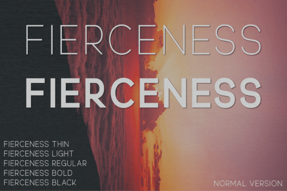 Elevate Your Brand with the Fierceness Typeface