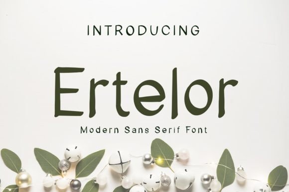 Ertelor Font Review: A Playful Typeface for Web Design