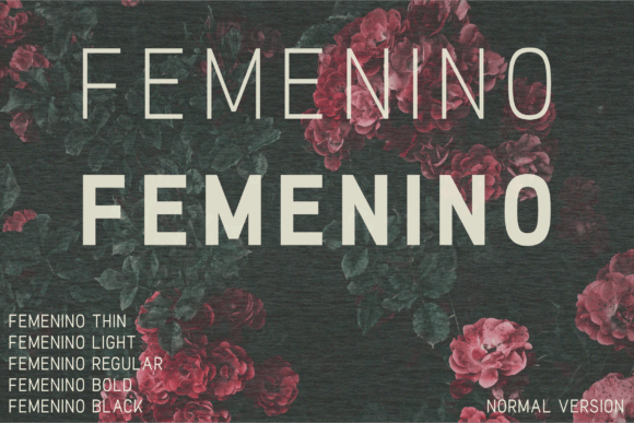 Femenino Font: The Elegant Sans Serif for Handmade Brands