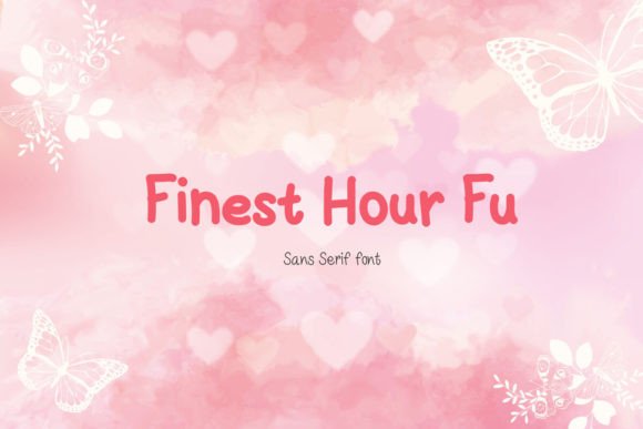 Finest Hour Fu: The Bold Typeface for Clear Campaigns