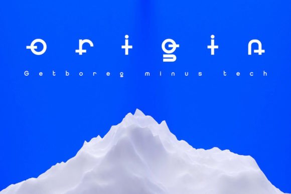 Getboreg Minus Tech: A Modern Typeface for Bold Branding