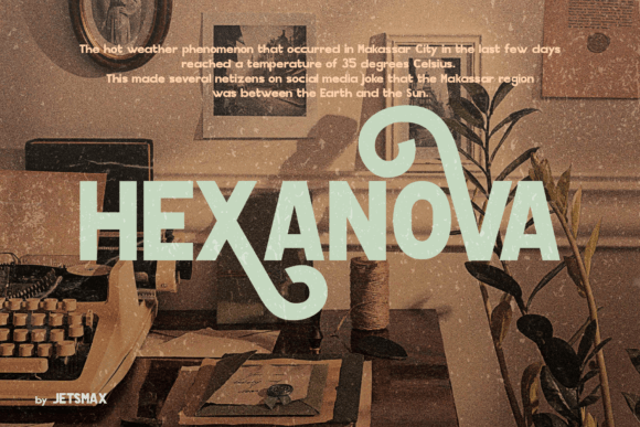 Hexanova: The Modern Sans Serif Font for Scroll-Stopping Designs