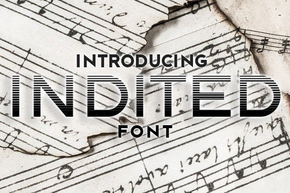 Indited Font Review: A Bold Sans Serif for Modern Branding