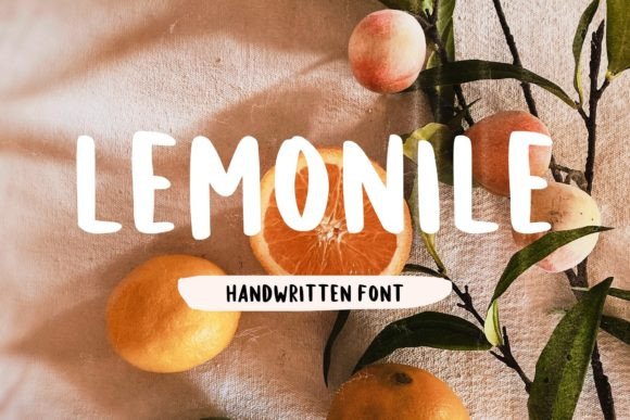 Lemonile: A Charming Sans Serif Font for Handmade Brands