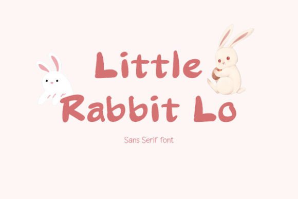 Little Rabbit Lo: A Playful Typeface for Modern Brands