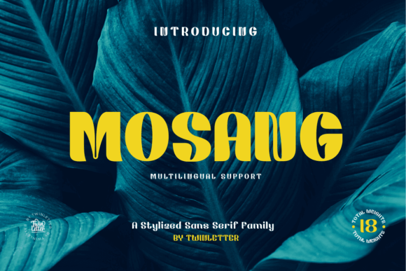 Mosang: The Sans Serif Font That Elevates Your Brand