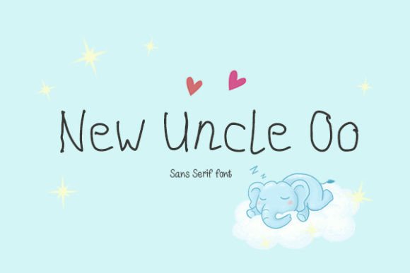 New Ancle Oo Font for Modern Branding