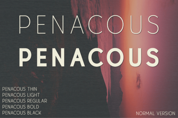 Penacous Font Review: Elevating Web Design with Modern Sans Serif