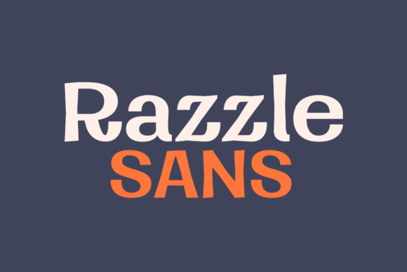 Razzle Sans: A Playful Typeface for Branding