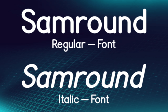 Samround: A Rounded Sans Serif for Modern Editorial Design