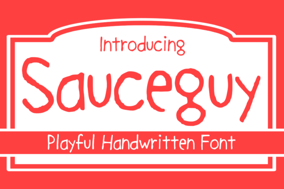 Sauceguy Font Review: A Playful Sans Serif for Bold Campaigns
